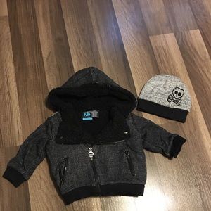 Hat and jacket set